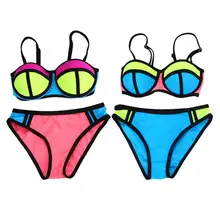 Купальный костюм для девочек, летний детский раздельный милый купальный костюм из двух предметов, бикини, купальный костюм, одежда для плавания для детей