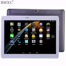 Новинка 2017 года bmxc 10.1 дюймов 3 г Tablet PC металлической крышкой Quad Core sim-карты Tab Pad 32 ГБ Встроенная память двойной Камера WI-FI GPS ОС Android 5.1
