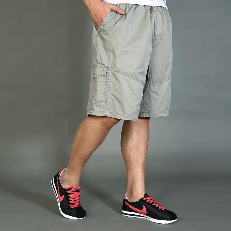 Плюс Размеры 3XL 4XL 5XL 6XL мужские летние грузовые шорты 39