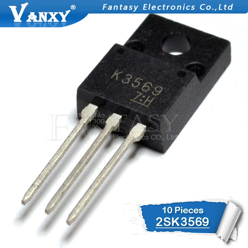 10 шт 2SK3569 TO 220 K3569 220F TO220 новый МОП полевой транзистор|fet transistor|mos fet transistormos |