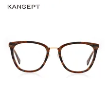 Ацетатные женские оправы Прозрачные линзы Ретро-стиль модные женские квадратные очки Близорукая оправа для очков#9001