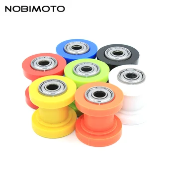 

7 Colors 8MM 10MM Guide Sprockets Bearing Roller Pulley Wheel Tensioner Guide For Pit Dirt Bike Motocross ATV CRF CR XR CNC-110