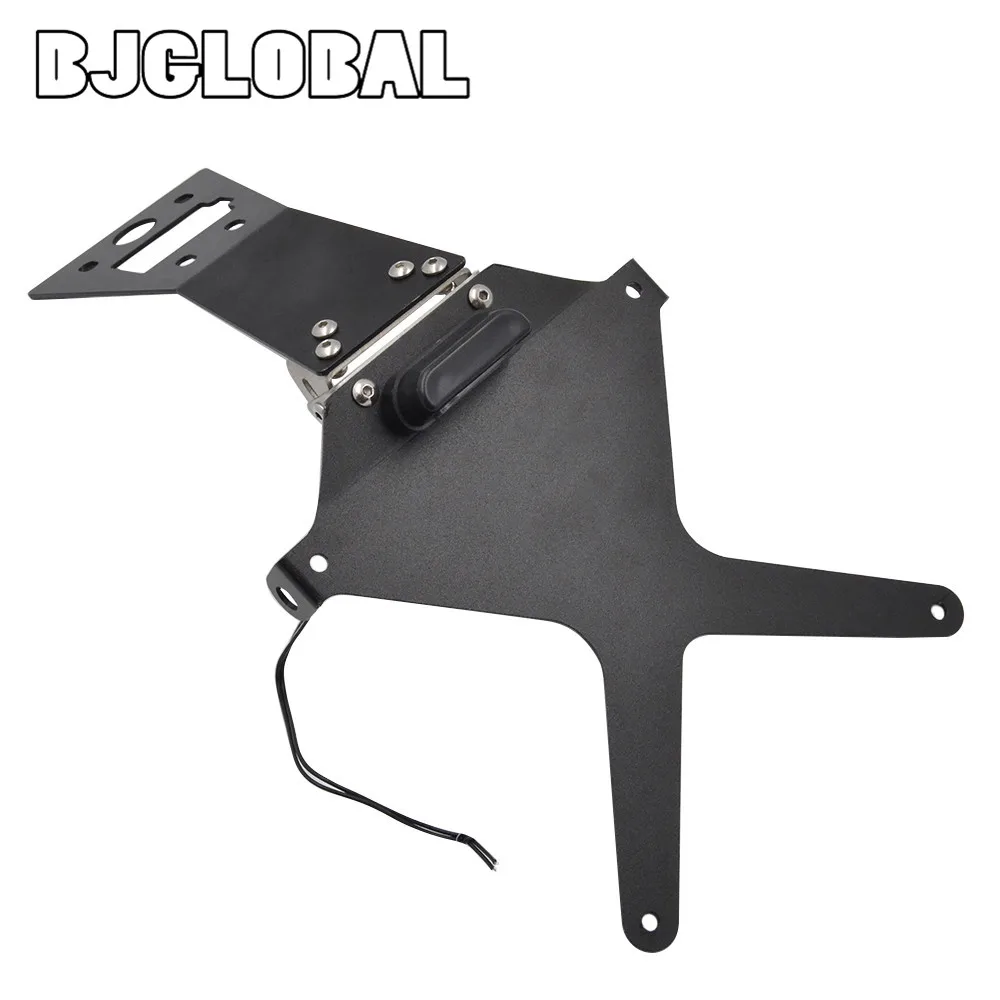 

Aluminum Motorcycle Number Plate Hanger Tail Tidy Bracket with Light Adjustable License Plate Brackets For Honda CB1000 13-14
