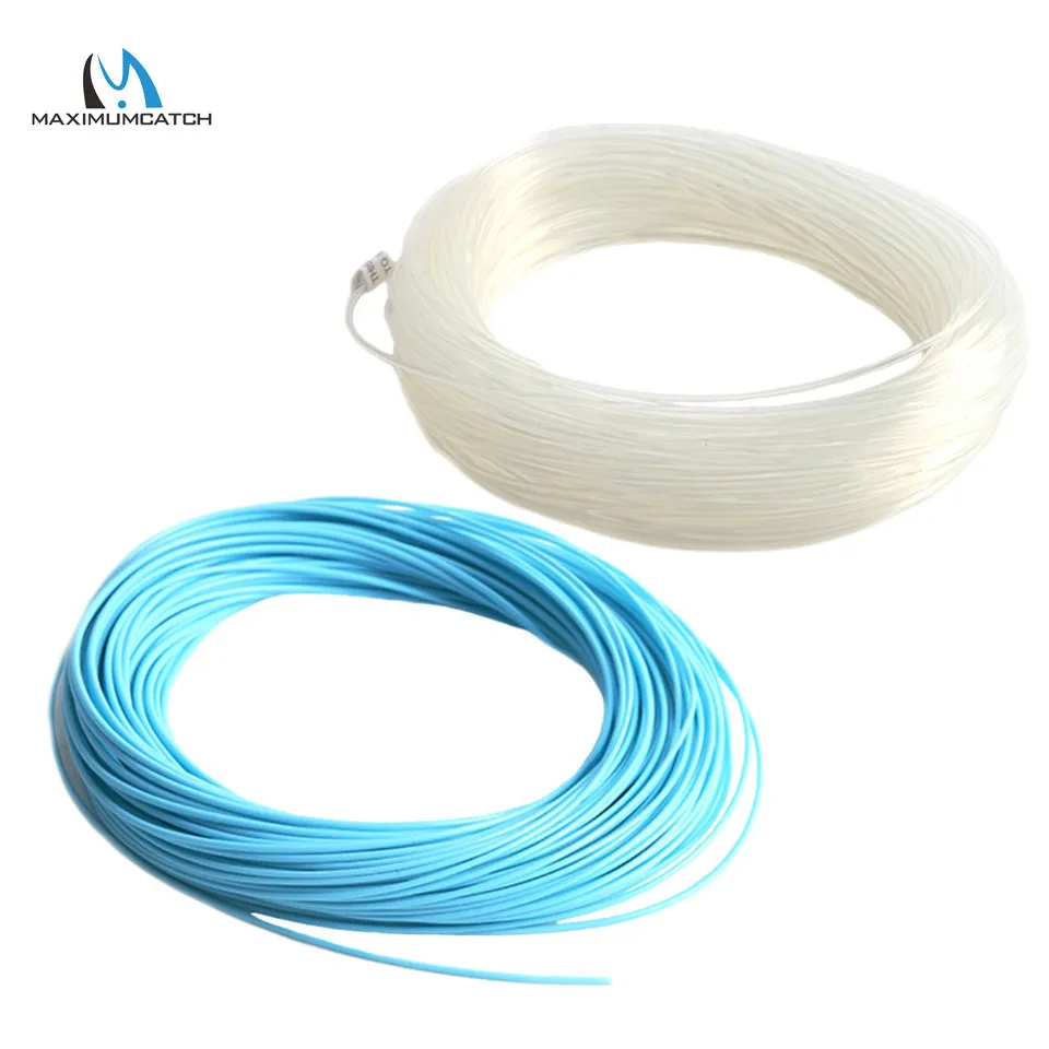 Maximumcatch 100FT 4WT-8WT Intermediate Weight Forward Fly Fishing Line Clear/Blue Intermediate Fly Line