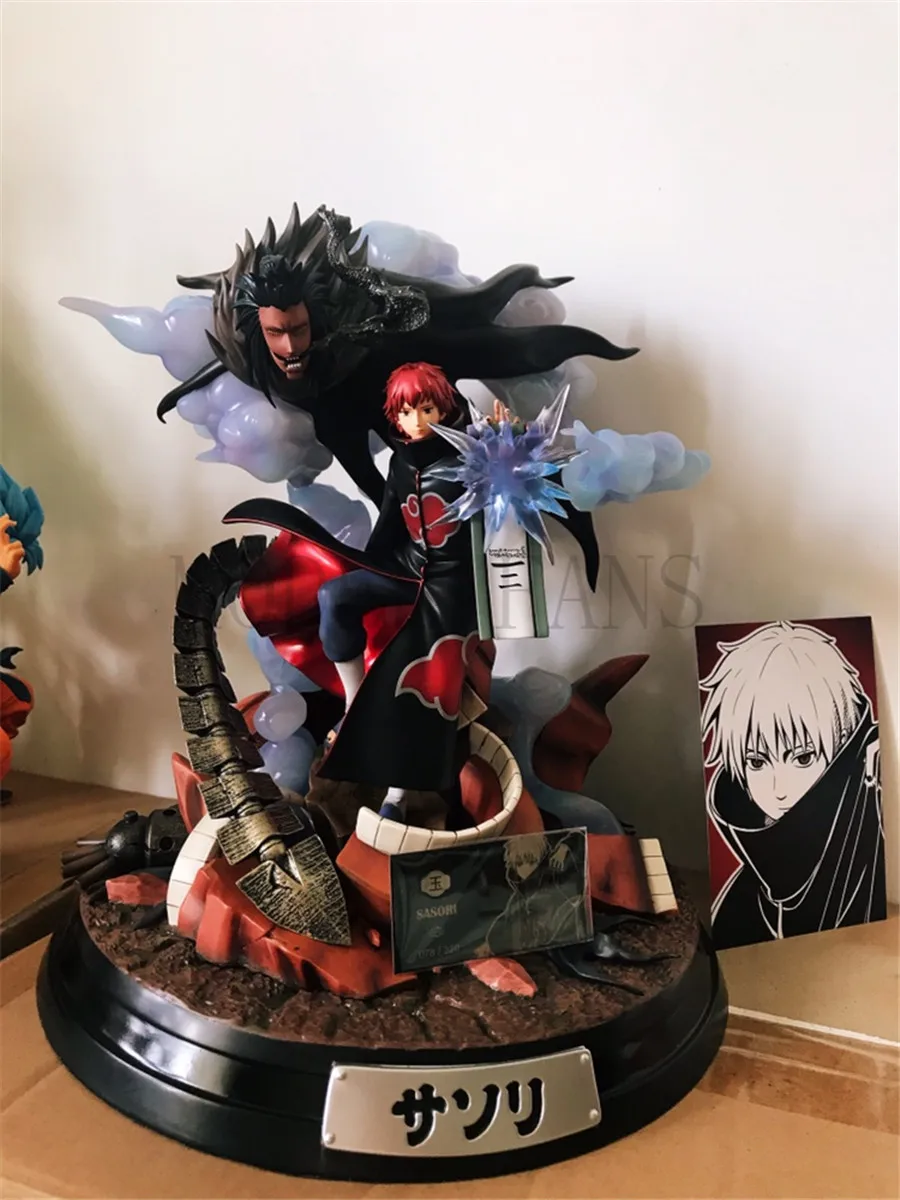 Модель фанатов FOC NARUTO Akatsuki Akasuna no Sasori Боевая осанка GK статуя из смолы фигурка для коллекции рукоделия