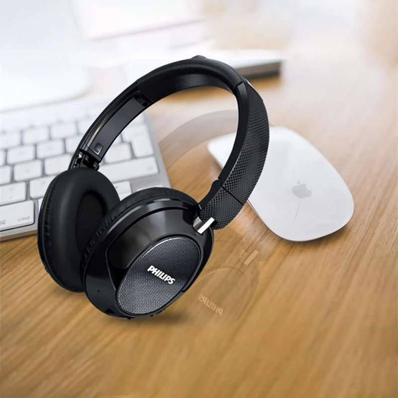 Оригинальные беспроводные bluetooth наушники Philips SHB9850 с шумоподавлением и
