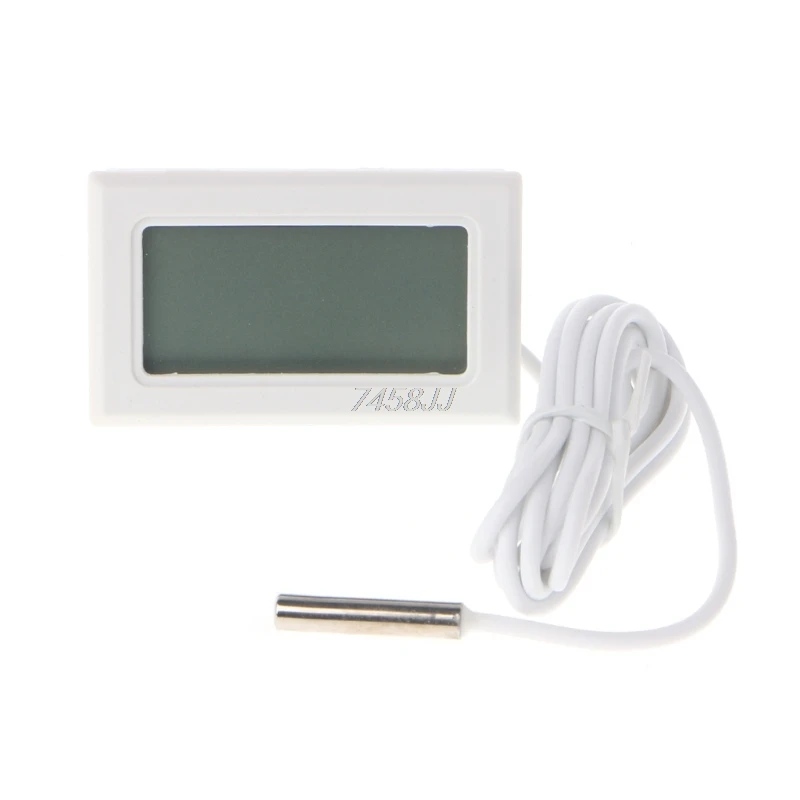 

LCD Digital Temperature Thermometer Sensor Water Temperature Meter With Probe Drop ship
