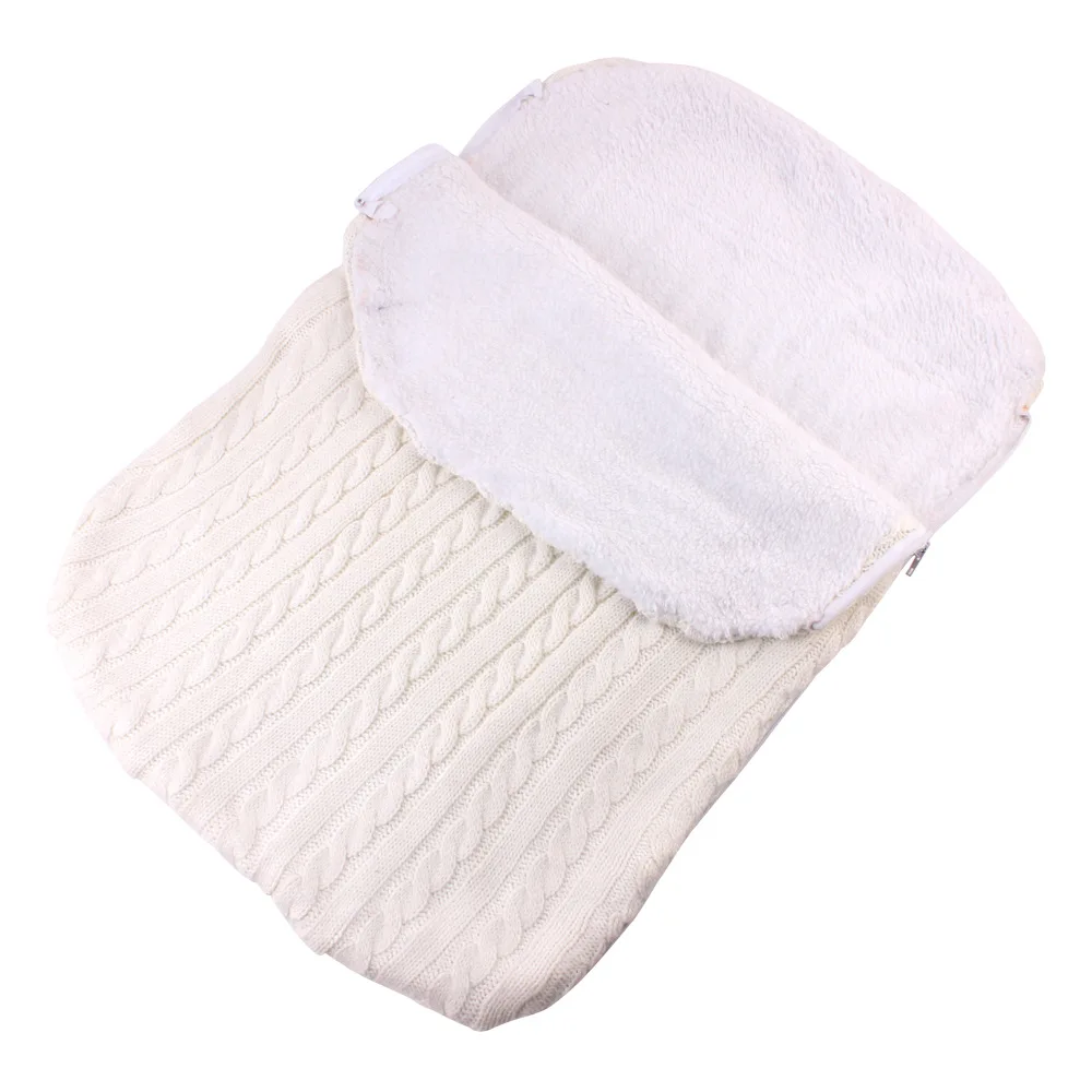 Детские пеленки обертывание теплые крючки для вязания шерстью вязаный новорожденный спальный комплект для младенца Пеленание Одеяло спальные мешки одеяло для новорожденного