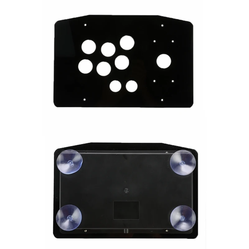 DIY Arcade Machine Joystick Acrylic Panel + Case Shell Set Replacement Parts