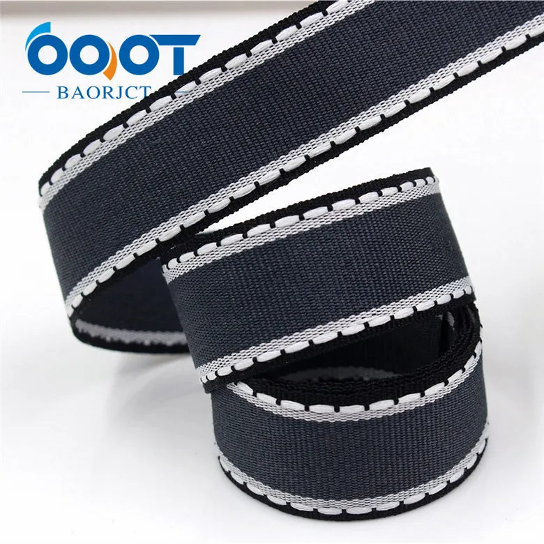 OOOT BAORJCT G-181028-1459, 25 мм 10 ярдов сплошной цветной крючок кружево grosgrain ленты, свадебные украшения, рукоделие Подарочная упаковка материалов - Цвет: G-181028-1466