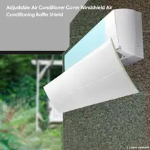 Подвесной кондиционер лобовое стекло перегородка анти-Ветер щит воздушный дефлектор анти-прямой воздушный щит