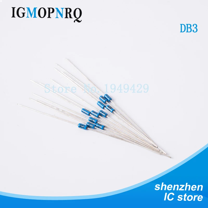 

50PCS/Lot DB3 DB-3 Diac Trigger Diodes DO-35 DO-204AH Wholesale Electronic