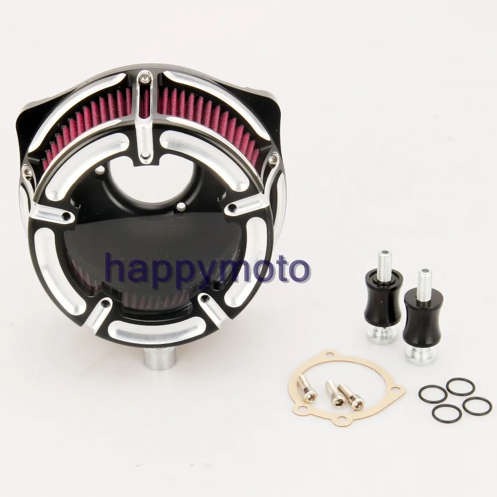 Motorcycle Air Cleaner Intake Filter For Harley Dyna (2000 2017