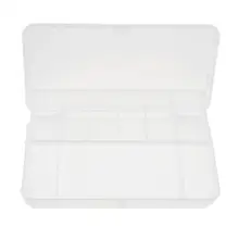 21x10,7x4,2 см Двухэтажный 11 Отсек рыболовная приманка коробка для гольяна креветки приманки для хранения многофункциональных рыболовных снастей коробка