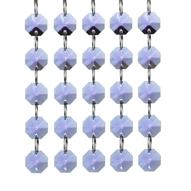Purple Crystal Pendant For Chandelier Home Decor Car Window Hanging Purple Crystal Pendant For Chandelier Home Decor Car Window Hanging Parts Festival Gift Diy Accessories