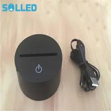 SOLLED 3D любовь шары света, изменить Книги по искусству Скульптура свет, Питание от порта USB, отличный ночник с мягкое свечение для детей