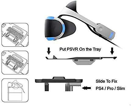 5 шт. VR стеклянный поднос подставка для PS VR