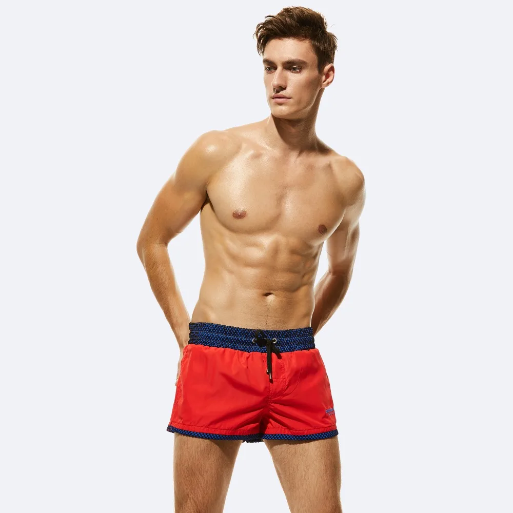 Мужские пляжные шорты Пляжные Шорты повседневные быстросохнущие мужские купальники бермуды повседневные спортивные штаны для активного отдыха