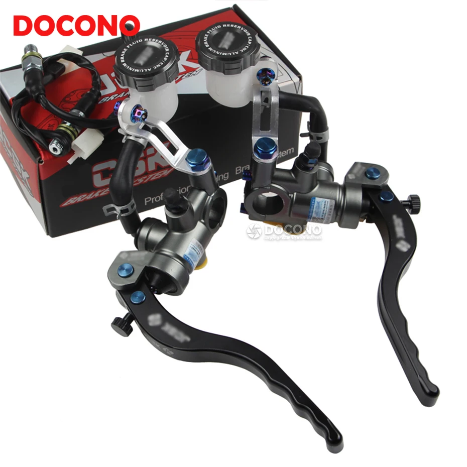 

Motorcycle CNC aluminium modified direct push brake pump For yamaha r6 wr 450 mt03 xsr900 virago 250 yzf r6 drag star r3 r1 nmax