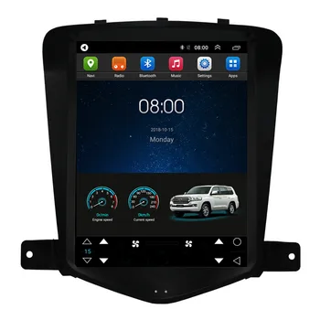 

10.4" Tesla Vertical Android Car Multimedia Stereo DVD GPS Navigation for Chevrolet Cruze Chevy 2009 2010 2011 2012 2013 2014