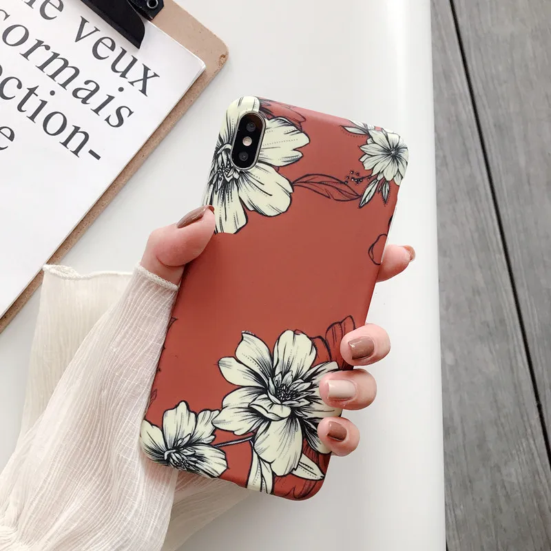 Vintage Floral Phone Case for iPhone