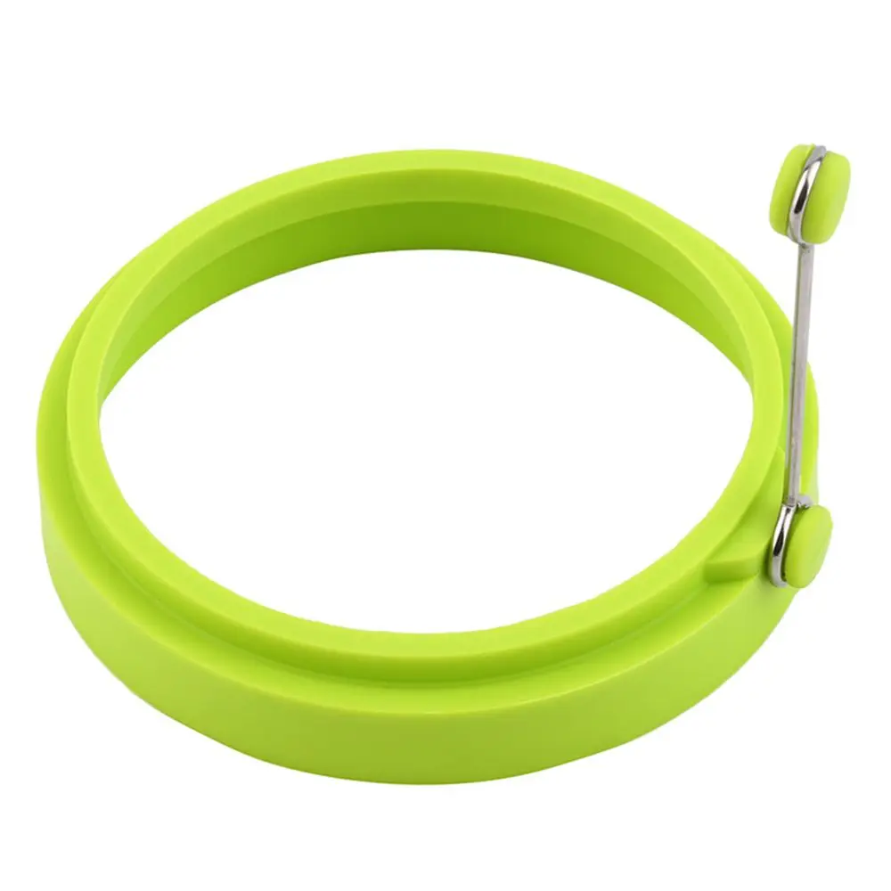 Silicone Fried Egg Pancake Ring Omelette Fried Egg Roumd Many Shaper Eggs Mould for Cooking Breakfast Frying Pan Oven Kitchen