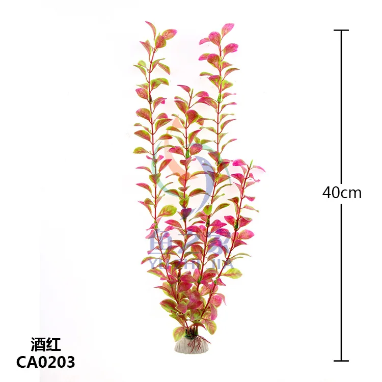 10pcs/Lot * Wholesale aquarium supplies fish tank aquarium landscaping plastic simulation water grass CA02