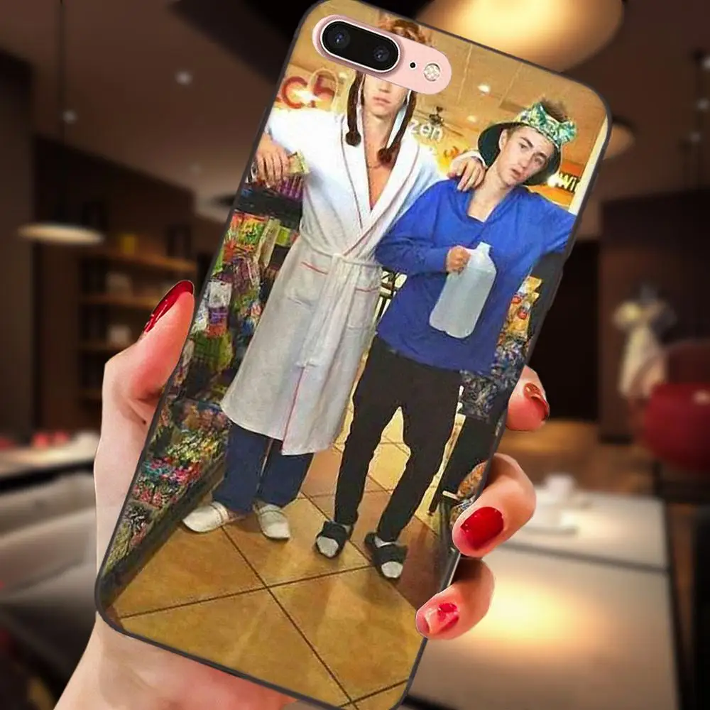 Nash Grier Magcon family для huawei Честь mate Note 6s 8 9 10 20 Lite Play Pro P smart TPU чехол сотового