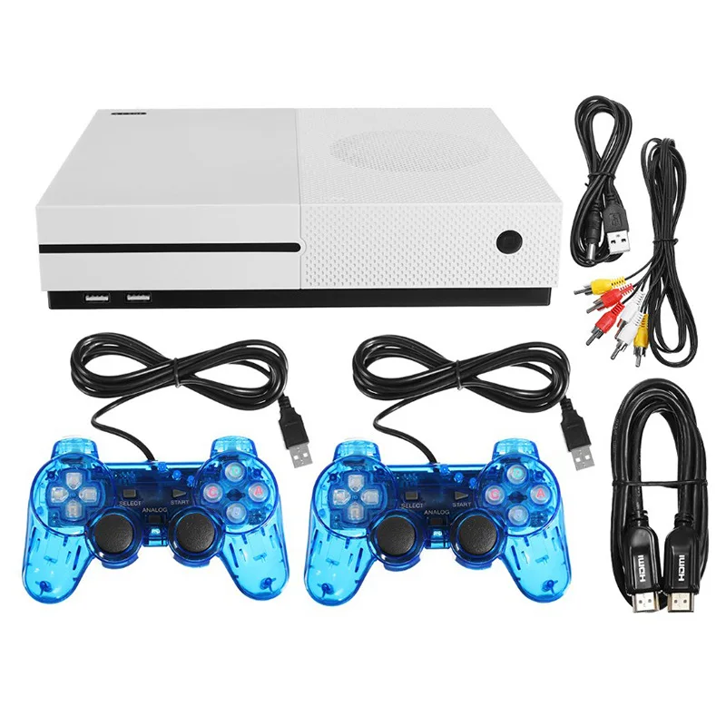 New HDMI Video Game Console 4GB TV Consoles with 600 Games Double Gamepad Family Player forGBA/NEOGEO Handheld Game Console