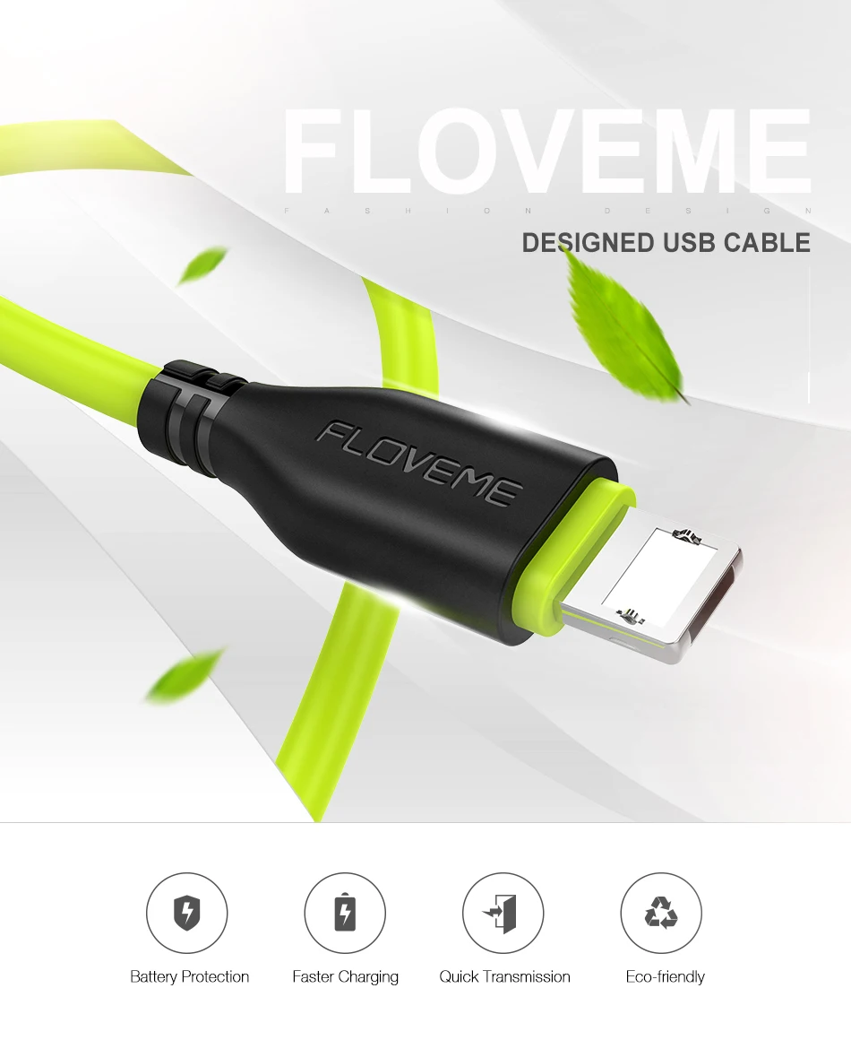 FLOVEME 0,3 м/1 м 2в1 Реверсивный кабель USB с подсветкой для iPhone samsung Xiaomi Кабель зарядного устройства микро-usb TPE 2A Зарядка данных комбо