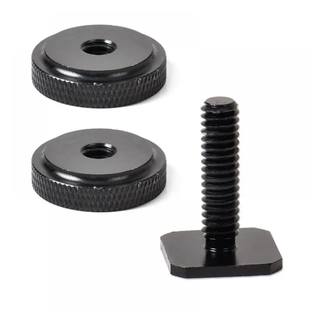 1X 3/8 Inch Dual Nuts Tripod Mount Screw to Flash Camera Hot Shoe Adapterin Electrical Sockets