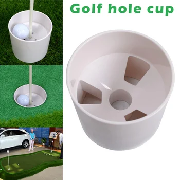 

High Plastic Practice Golf Cup Putting Green Cup Golf Green Hole Cups DOG88
