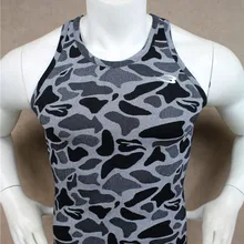 Камуфляжный жилет для фитнеса спортивные лосины, жилет для формирования тела, эластичный впитывающий пот дышащий Быстросохнущий