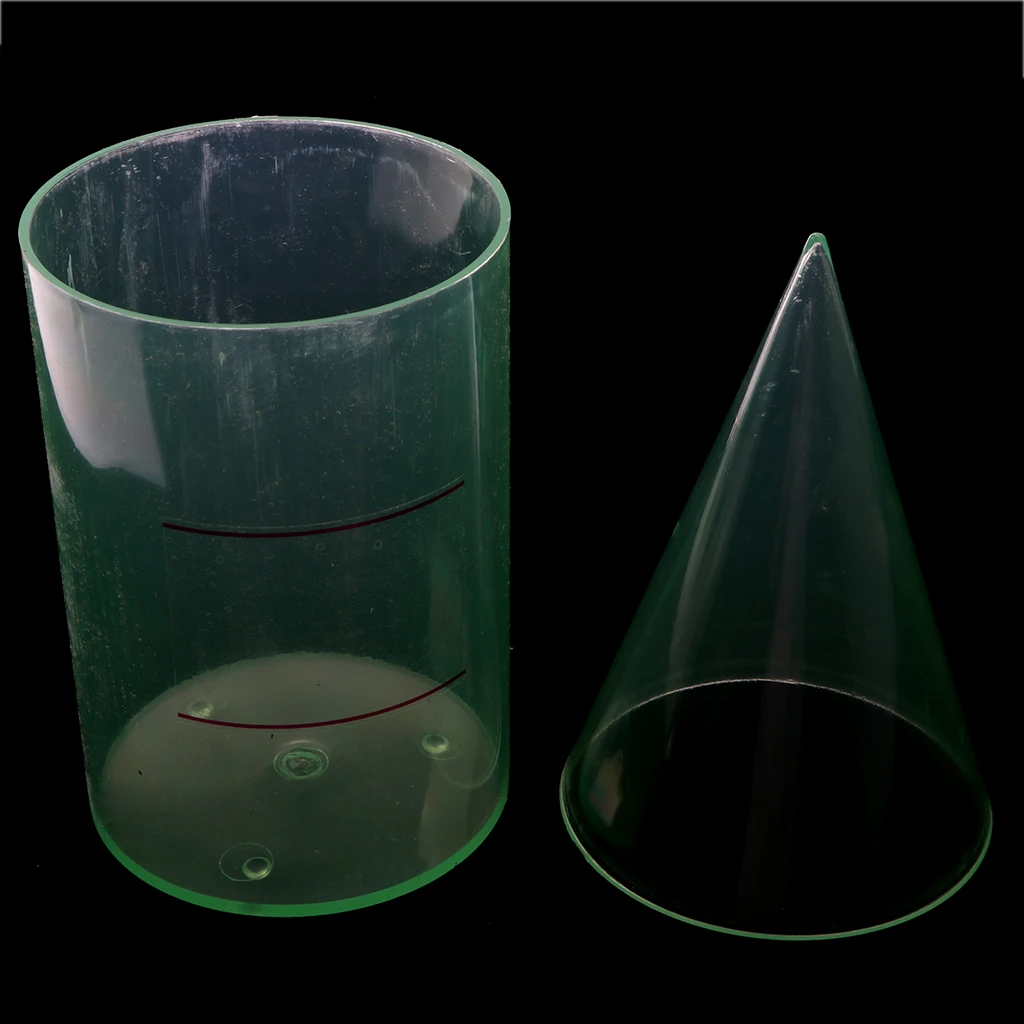 Cylinder Cone Volume Demonstration Kit Math Learning Teaching Aid for