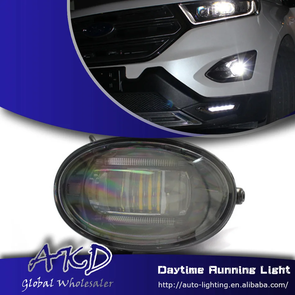 One-Stop Shopping LED Fog Lamp for Honda Fit 2008-2015 Jazz LED Fog Light LED Daytime Running Light Automotive Accessories