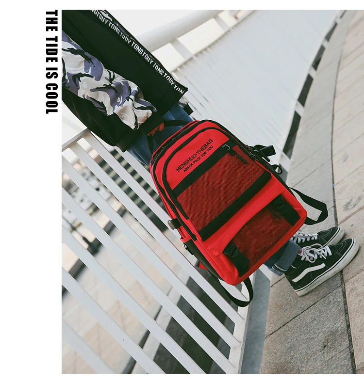 2018 New Menghuo Quality Waterproof Nylon Backpack Female Unisex Men's Backpacks for Laptop Women Notebook Bag Backpack Mochilas (16)