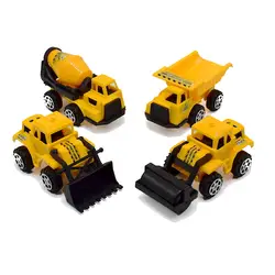 4 шт. моделирование инженерное строительство транспортного средства набор игрушка автомобиль Город Строительство образование сборки
