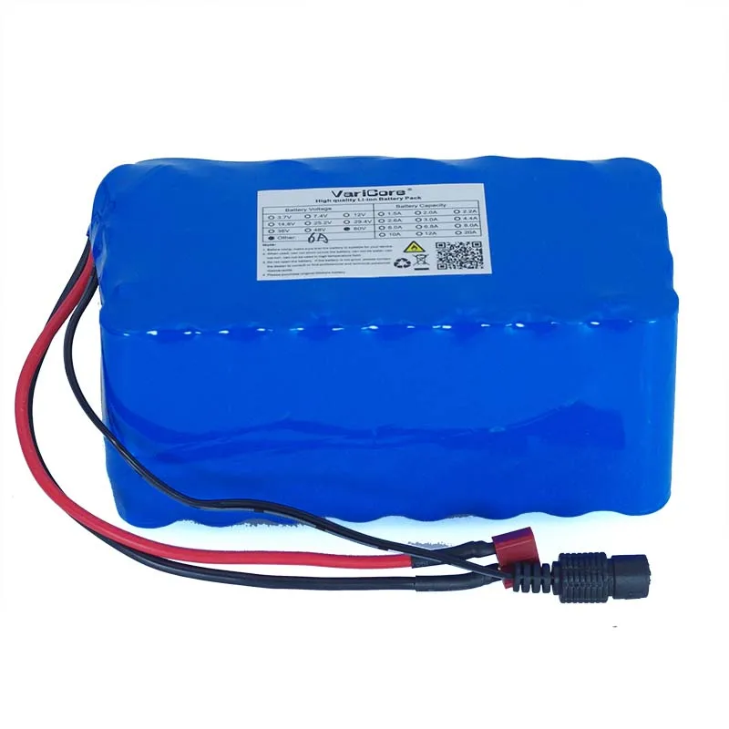60 v 16S2P 6Ah 18650 литий ионный аккумулятор 67 2 6000 mah Ebike Электрический велосипед Скутер с