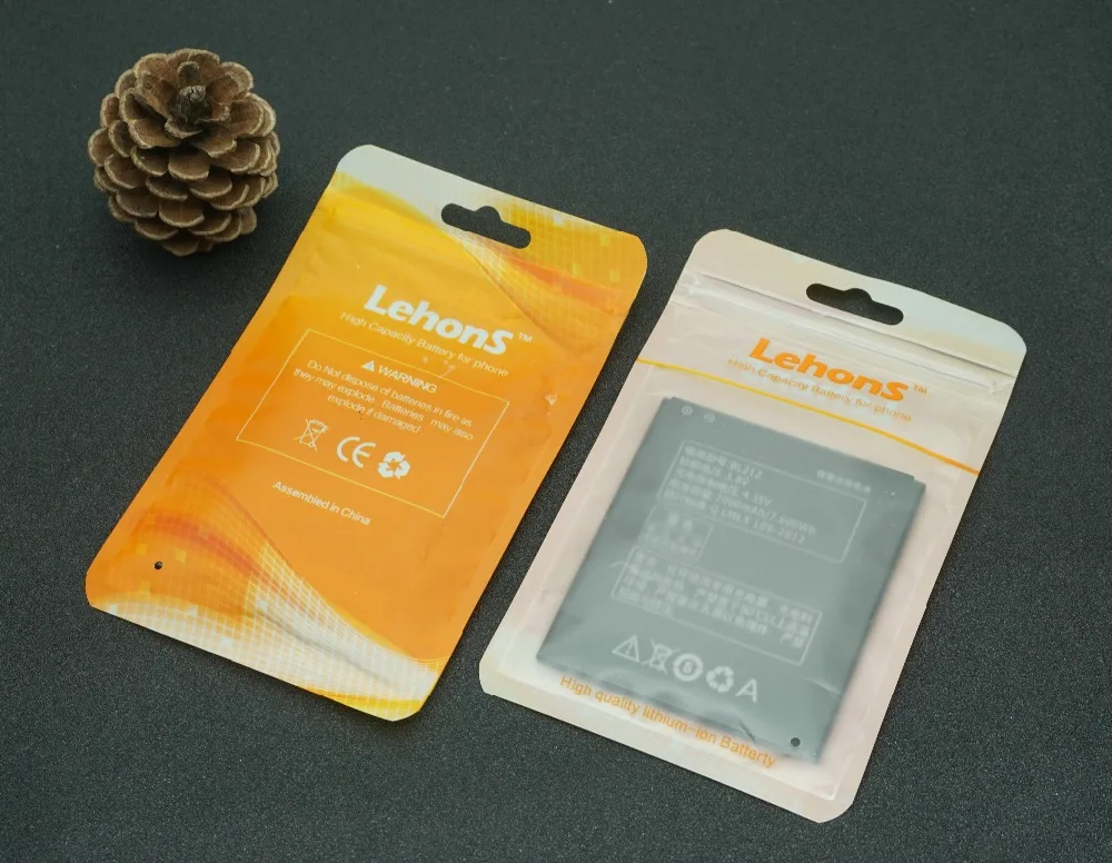 LehonS 2000 mAh/7.6Wh запасная батарея для сотового телефона Lenovo S8 A708T A628T A620T A780E A688T S898T BL212 BL