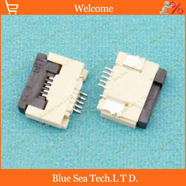 

Sample,10pcs FPC/FFC connector cable socket 5 pin 0.5mm connector for LCD screen interface of DVD/GPS/MP3/PDA/Phone ect.ROHS