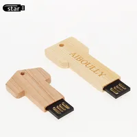 64gb 128gb המפתח עץ עם כונן פלאש USB תיבת 4Gb 8Gb 16GB Pendrive 32GB 64GB עט כונן 128GB Usb memoria מקל מותאם אישית מתנות החתונה LOGO (5)