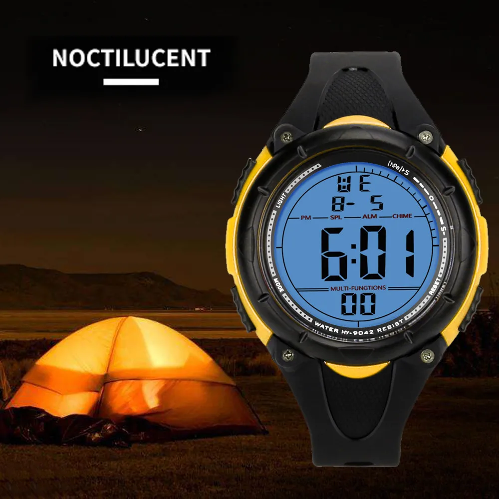 

Men's Clock Sport Digital LED Waterproof Wrist Watch Luxury Men Analog Digital Military Army Stylish Mens Electronic watch Clock