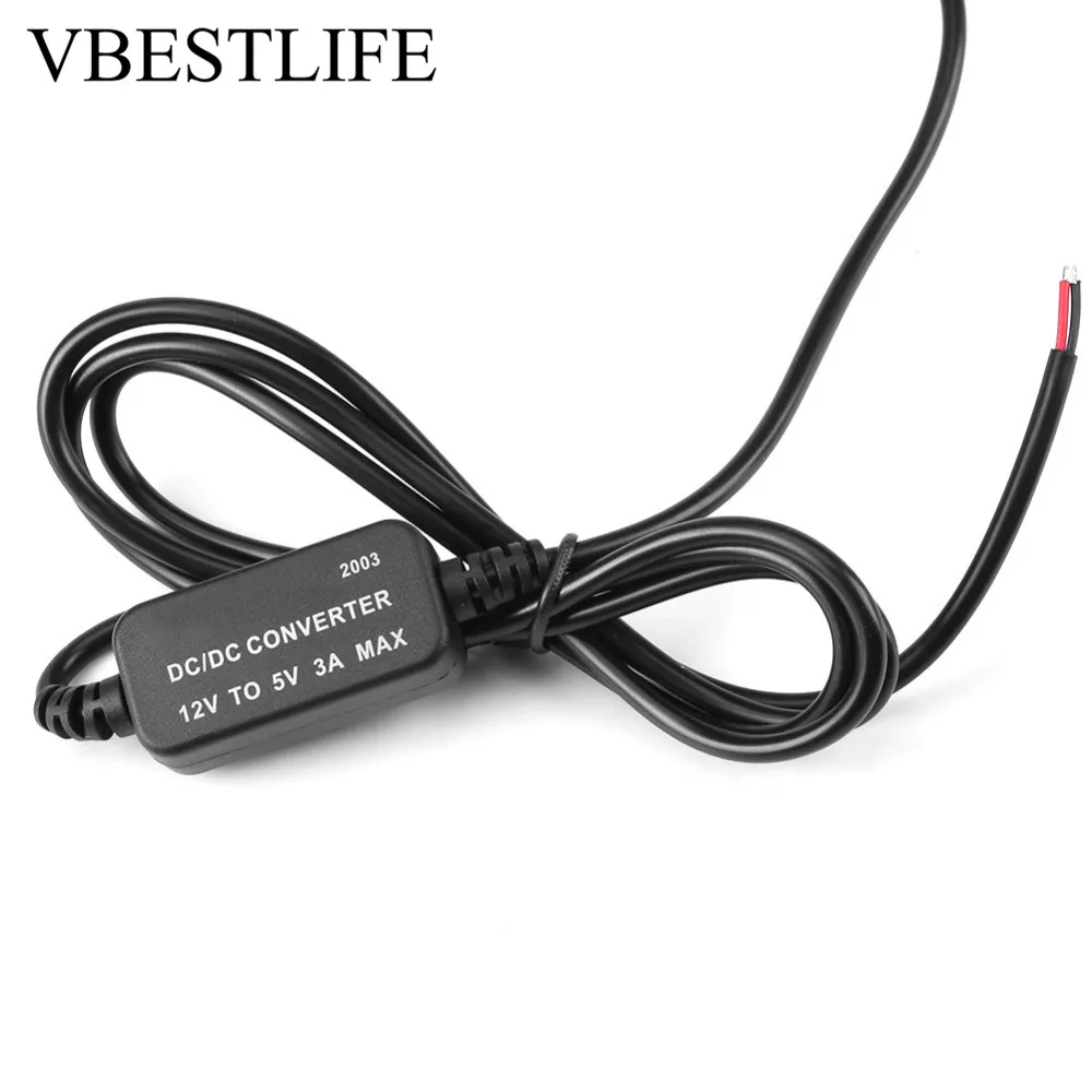 DC-DC 12V to 5V 3A двойной USB преобразователь инвертор напряжения понижающий регулятор