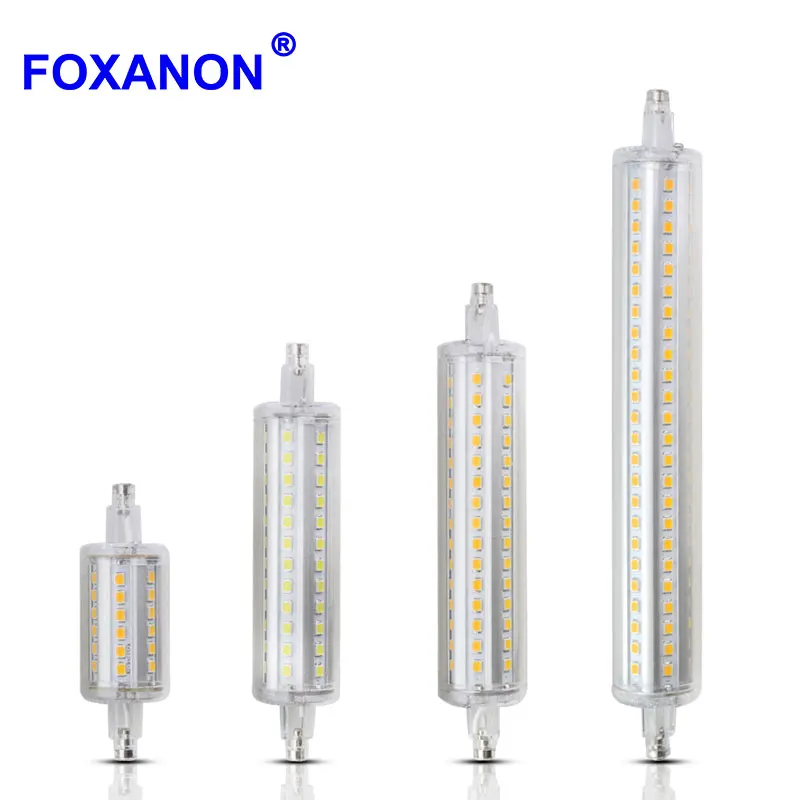 

Dimmable R7S LED Bulb 10W 118mm R7S Lamp 5W 78mm lampadas led 15w 135mm 20w 189mm 2835 Light Replace Halogen Lamps Bombillas