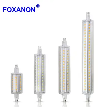 

R7S LED Bulb 10W 118mm R7S Dimmable Lamp 5W 78mm lampadas 15w 135mm led 2835 20w 189mm Light Replace Halogen Lamps Bombillas