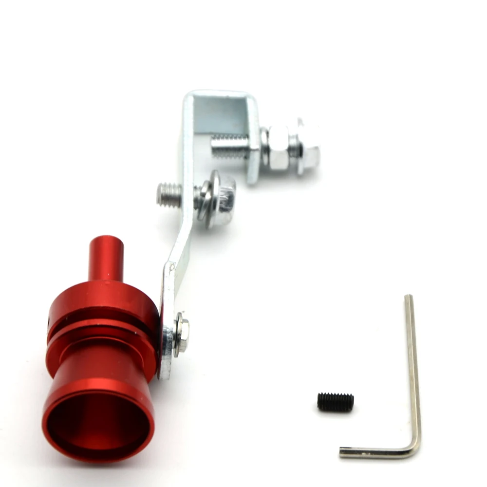 Универсальный автомобильный турбо звук глушитель выхлопная труба Стайлинг