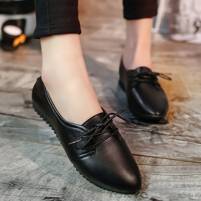 

Work winter new flat white flat walking shoes VI430-1 VI430-10
