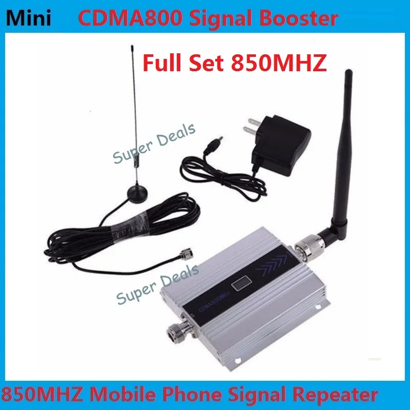 

Mini 850MHZ CDMA Mobile Phone Singal Booster 2g 4g Repeater amplifier gsm cdma mobile signal repeater With antennas