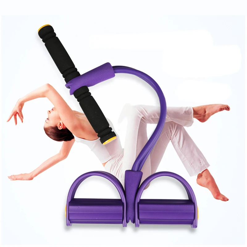 XC Two Elastic Band Fitness Resistance Band Rope Exercise Equipment for