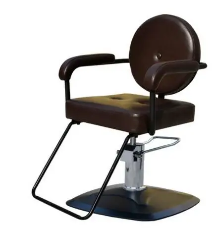 Barber chair can be raised and lowered down retro haircut chair hair salon hairdressing chair Japanese style shampoo chair